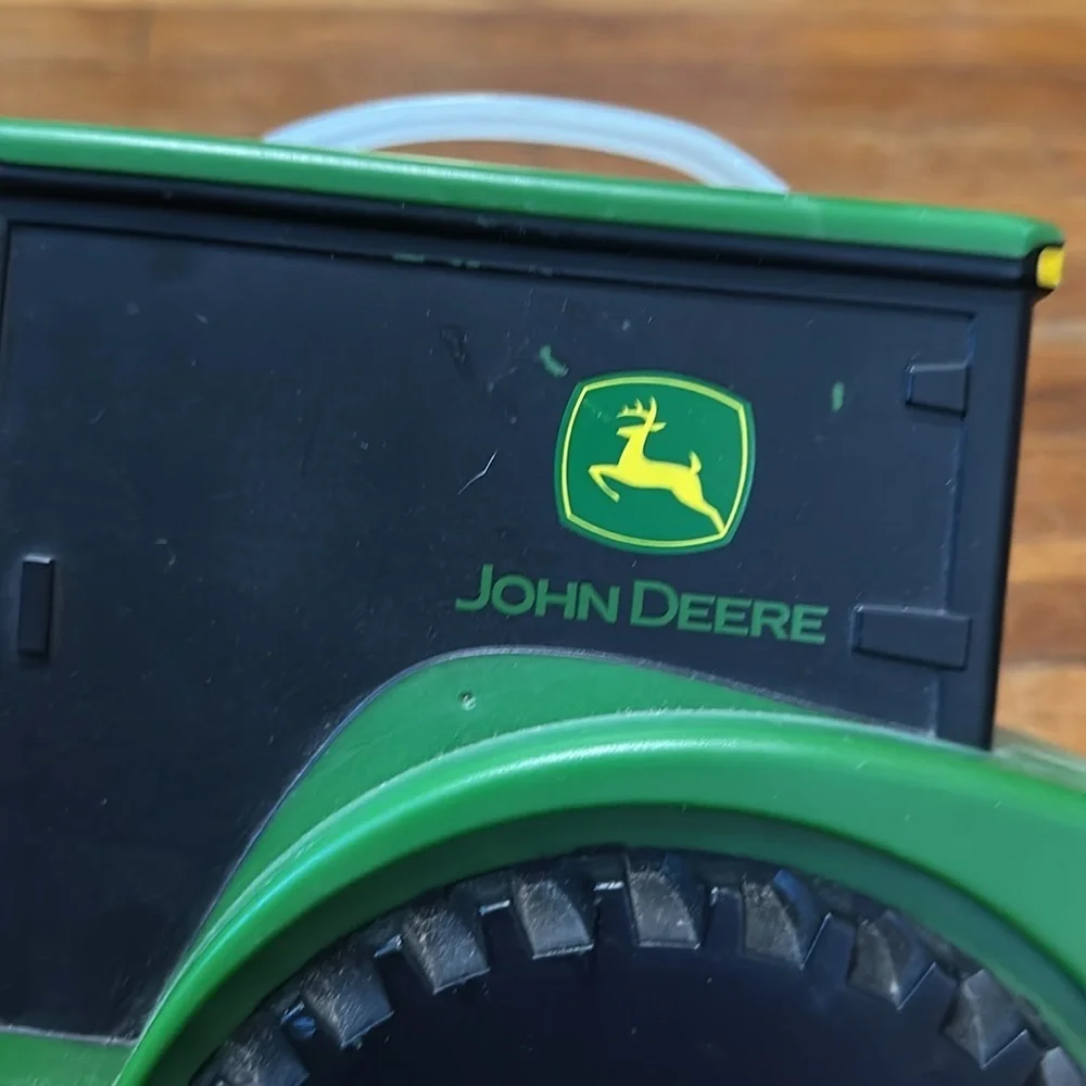 John Deere Green ERTL Toy Tractor/Car Storage